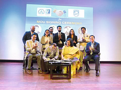 इंदिरा विद्यापीठात उद्योग-विद्या सहयोगाचा नवा अध्याय