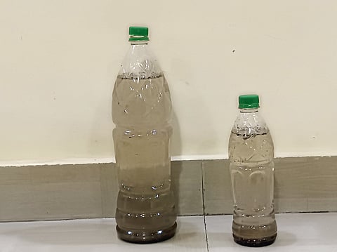 मुळा नगर परिसरात
गढूळ पाणीपुरवठा