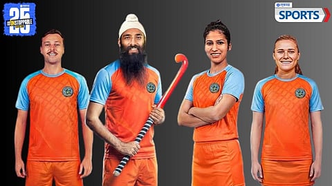 SG Pipers captains, Jarmanpreet Singh, Navneet Kaur,