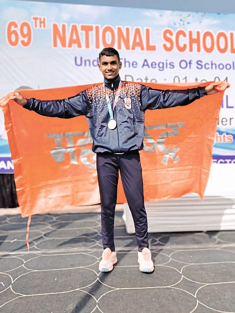 मोरगावचा सक्षम
देशपातळीवर चमकला