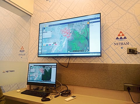 मुंबईतील अनधिकृत झोपड्यांवर ''नेत्रम''चा वाॅच!