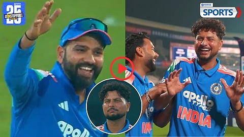 Kuldeep Yadav on DRS Banter with Rohit Sharma