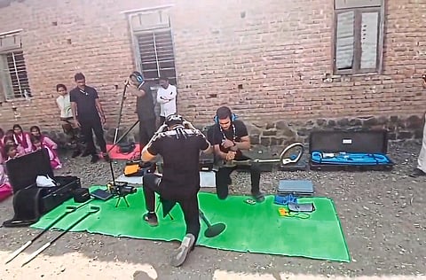 शिवाजी विद्यालयात दहशतवादविरोधी मॉकड्रिल