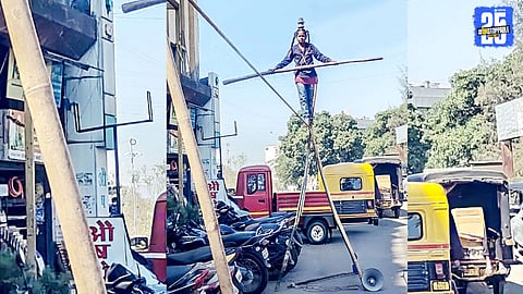 Tightrope for Survival: Child Performer in Satara Highlights Dire Poverty