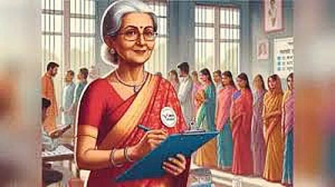 निवडणूक कामकाजात अडकले शिक्षक