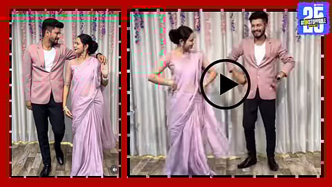 A couple performs an elegant and emotional dance routine on a classic Kumar Sanu song in a viral video that has captivated millions online.