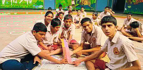 ‘संस्कार’मध्ये विद्यार्थ्यांच्या
कलागुणांना प्रोत्साहन