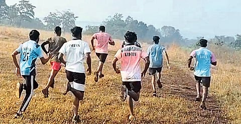 पोलिस भरतीचा सराव भीतीच्या छायेत?