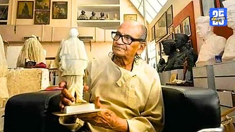 India Loses Master Sculptor Ram Sutar Creator Of Iconic Statues