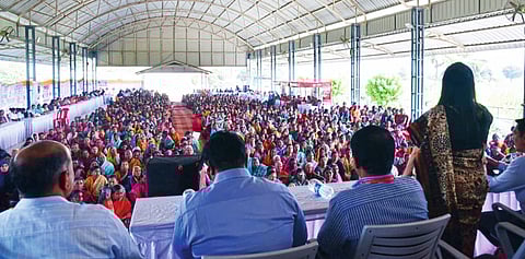 डोर्लेवाडीत एकल महिलांच्या शिबिरास प्रतिसाद