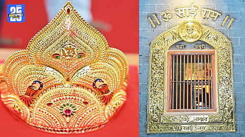 Bhakti at Its Peak: ₹20 Lakh Gold Crown Offered to Sai Baba in Shirdi