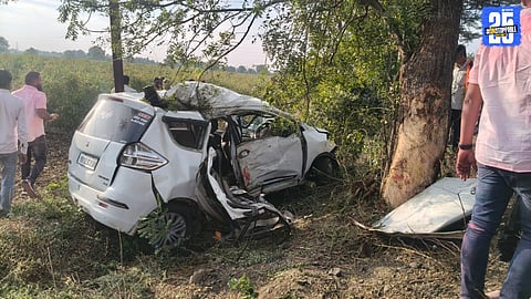 Tragic Mishap: Ertiga Accident Claims Three Lives in Jalgaon District