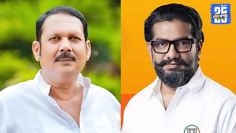 Leaders and officials discussing development issues at Satara Municipal Council.