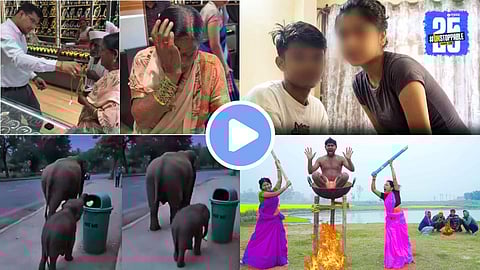 most viral videos in 2025 year