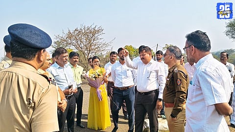 Collector Inspects Venue at Naigaon Ahead of Savitribai Jayanti Program
