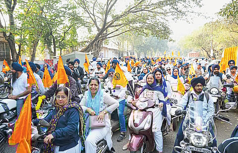 सफर-ए-शहादत दुचाकी रॅलीला प्रतिसाद