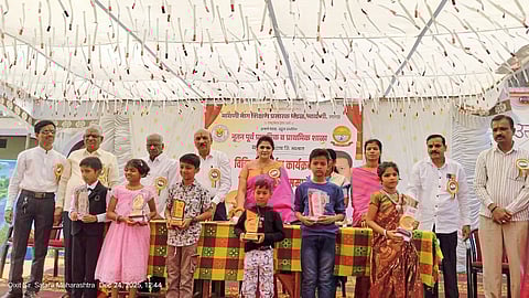 वडूज उत्कर्ष शिक्षण मंडळ ही संस्था शैक्षणिक गुणवत्तेत प्रगतीपथावर ठेवणार-शोभना गुदगे.