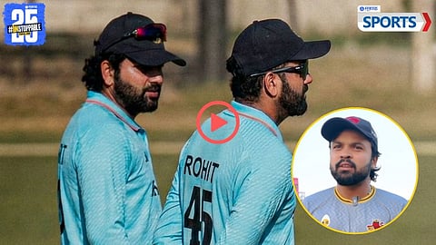 Rohit Sharma lookalike Hardik Tamore