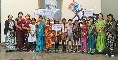 नागठाणे बालनाट्य यश