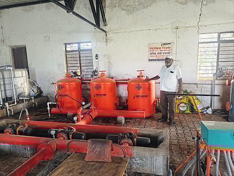 खते, पाणीपुरवठा एकत्रितपणे करणारी स्वयंचलित ठिबक यंत्रणा