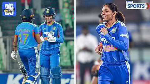 Smriti Mandhana, Shafali Verma, Harmanpreet Kaur