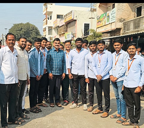 निमगाव केतकीत कृषीदुतांशी कृषिमंत्री भरणे यांचा संवाद