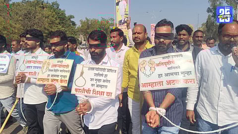 Farmers Protest in Bhokardan Demanding Administrative Attention