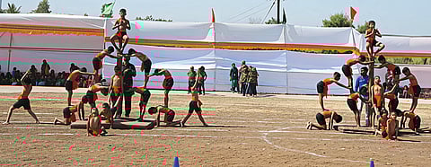 होली एंजल्स शाळेत क्रीडा महोत्सव