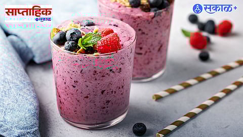 Chocolate Oats Protein Shake