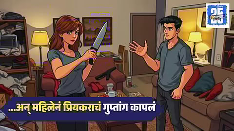 Woman cuts off boyfriend private part