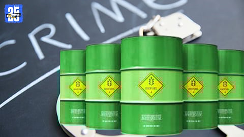 Illegal Biodiesel Seizure