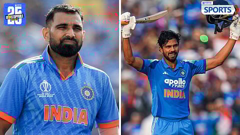 Mohammed Shami - Ruturaj Gaikwad