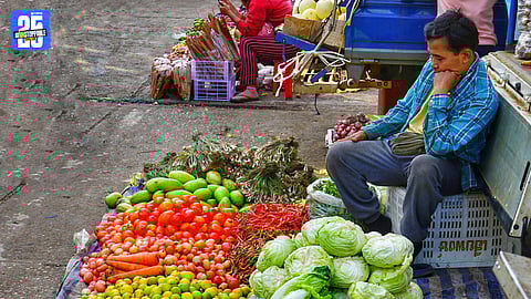 Sangli traders highlighting key civic and market-related issues ahead of municipal elections.
