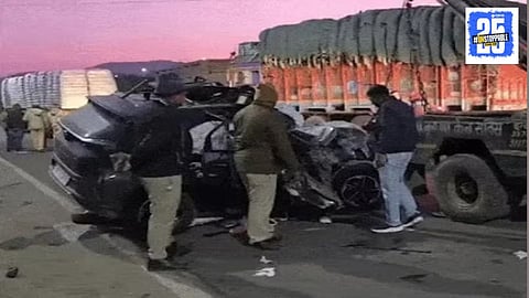 Congress Former MP Family Accident