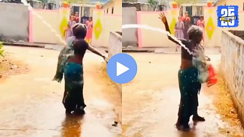 A viral video captures a shocking moment where a beggar woman is subjected to an inhuman act, triggering widespread outrage on social media.