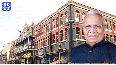 VB Patil interacting with citizens while outlining Kolhapur’s development