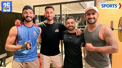 Devdutt Padikkal, Prasidh Krishna, Karun Nair, KC Cariappa