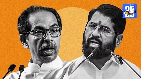 Shinde and Thackeray shivsena dispute in Mumbai