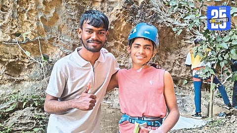 Ratnagiri boy completes Pachmarhi rock climbing challenge