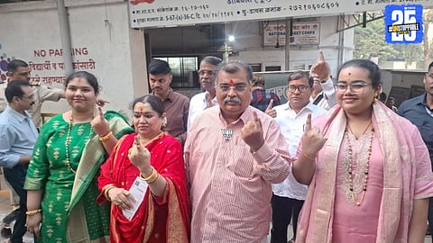 BJP state president Ravindra Chavan