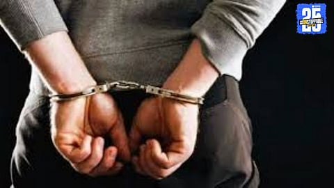 Fake gold biscuits and seized valuables displayed by Latur police after busting the fraud racket.