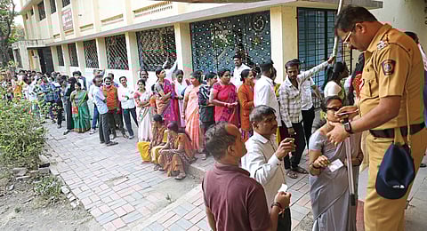 पिंपरी चिंचवडमध्ये ६० टक्के मतदान