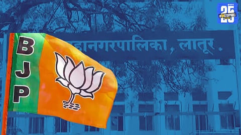 Vote counting underway during the Latur Municipal Corporation elections as early trends show BJP taking a significant lead over Congress and other parties.