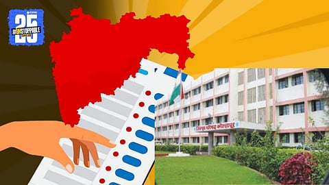 Election officials prepare as Kolhapur Zilla Parishad and Panchayat Samiti polls are announced.