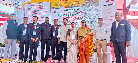 क्रेडाई गृहोत्सव २०२६ या प्रदर्शनाचे मान्यवरांच्या हस्ते उद्घाटन संपन्न