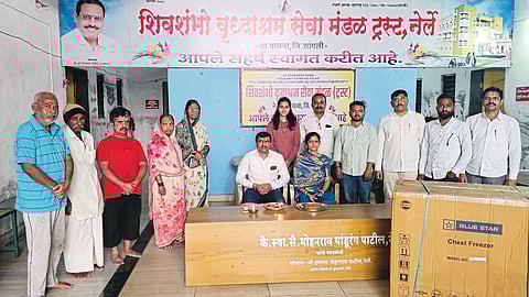 मलकापूर कृष्ण पाचपुते यांचा वाढदिवस साजरा