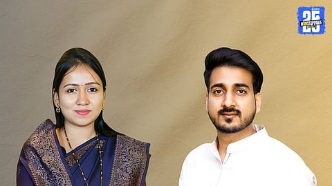 Surendra Pathare and Wife Aishwarya Pathare