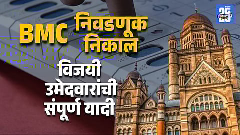 BMC Election Winners List BJP Shiv Sena Shinde UBT MNS Performance