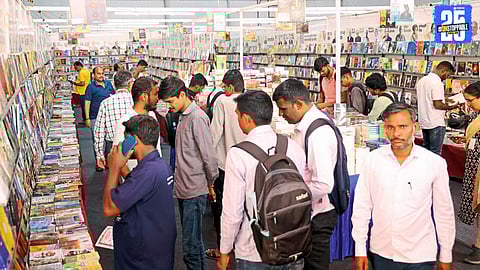A Grand Book Fair with 100+ Stalls Attracts Book Lovers