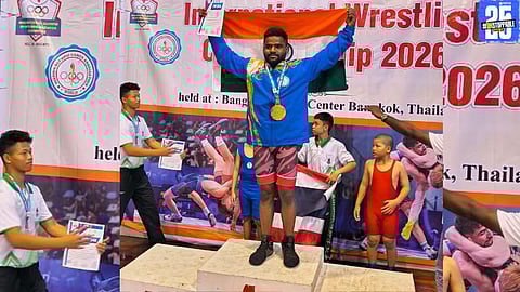 Wrestler Kishor Pawar Clinches Gold for India in Malaysia